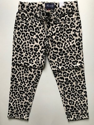 - The Children's Place  Girl's Legging Leopard Print Size 4, 10, 16
