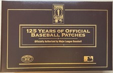 Willabee & Ward Cooperstown Collection 125 Years Baseball Patches Set & Binder