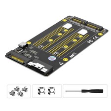 Dual 2X M.2 NVME SSD to Slimline SFF-8654 8X Adapter