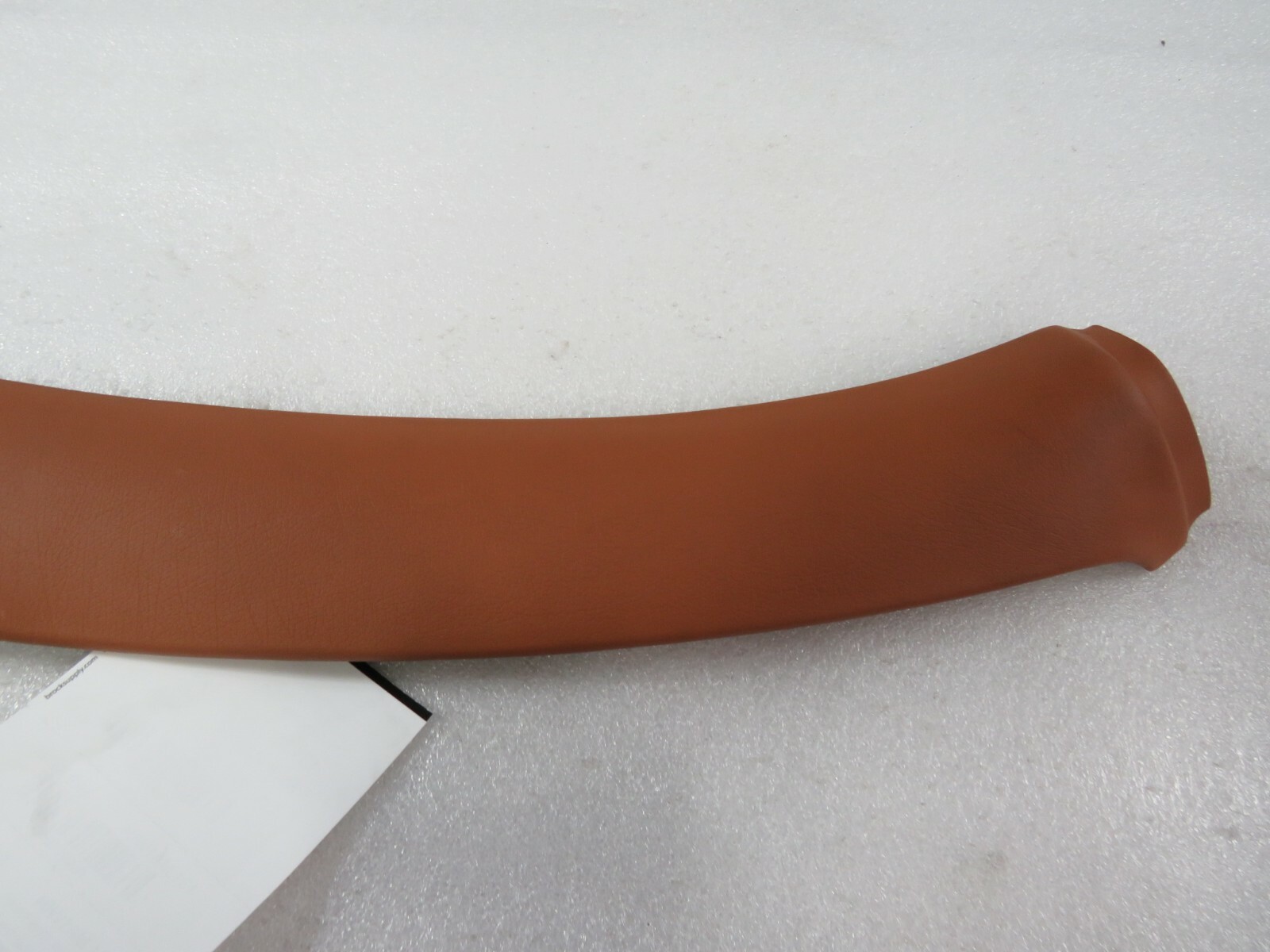 Maserati M128 Coupe, LH, Left Center Pillar Trim Panel, Tan, Used, P/N 981210111
