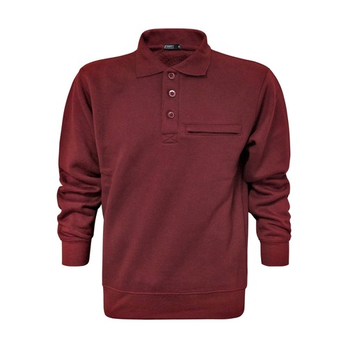 Men's Full sleeve jumper Plus Size Long Sleeve Button-up Sweatshirt (2093/2095) - Picture 13 of 13