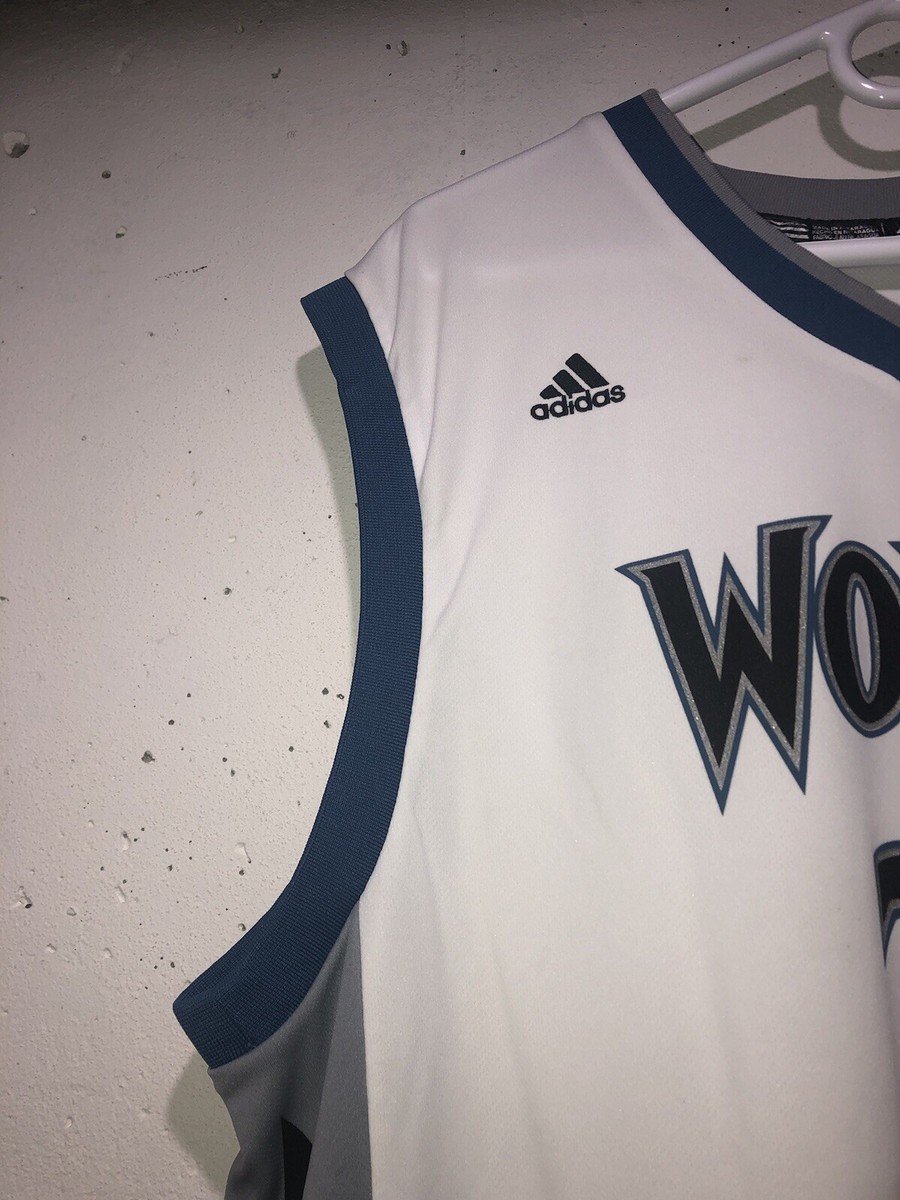 Andrew Wiggins #22 MINNESOTA TIMBERWOLVES White Adidas NBA
