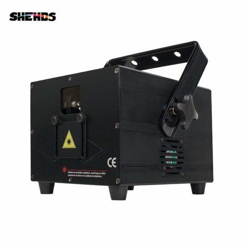 SHEHDS ILDA 3W 3D Animation RGB Full Color Projector Light For Bar DJ Culb Party - Picture 2 of 15