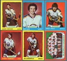 1973 Topps Team SET Lot of 12 Buffalo SABRES NM+ PERREAULT ROBERT MARTIN DRYDEN