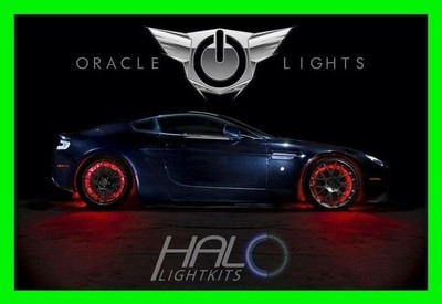RED LED Wheel Lights Rim Lights Rings by ORACLE (Set of 4) for SUBARU MODELS