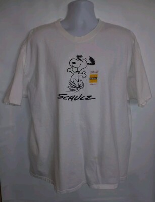 Snoopy Charles Schulz Museum Member T-shirt Size 2XL