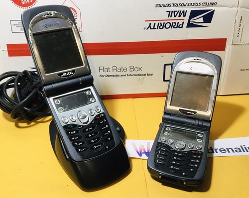 🙂 (2) Smartphones KYOCERA 7135✅ POUR PIÈCES 🙂 AVEC STATION D'ACCUEIL✅ LIVRAISON RAPIDE✈️ - Photo 4 sur 12
