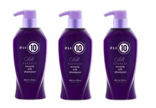 It's a 10 Silk Express Miracle Silk Shampoo, 10oz Pack of 3