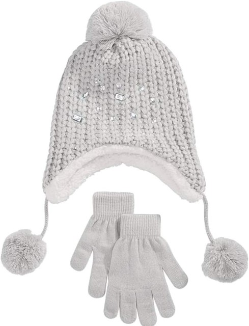girls winter hat set