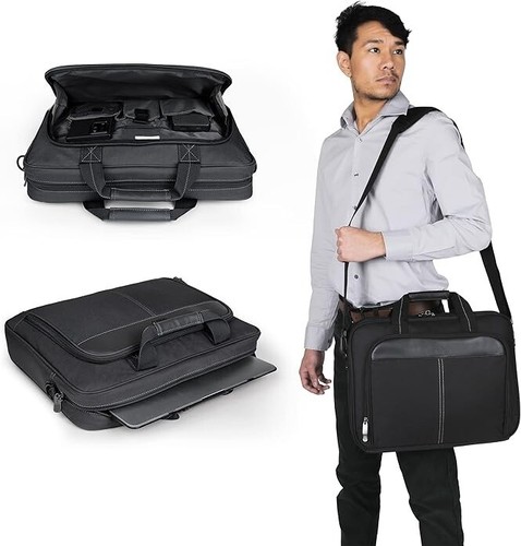 Bolso Maletin 15.6 Pulgadas Laptop Messenger Bag Business Office Bag Para Hom... - Picture 8 of 8