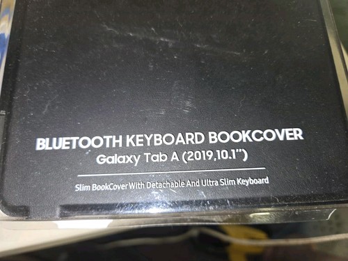 ITFIT Samsung Galaxy Tab A 10.1 Bluetooth Book Cover Keyboard Black - Picture 5 of 6