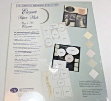 CREATIVE MEMORIES 10x12 Elegant Paper Pack NEW 2002 Fast Free Shipping 