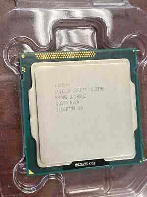 Intel  Core  i5-2400 Processor - 3.1 GHz Max Frequency - LGA1155 Good Condition