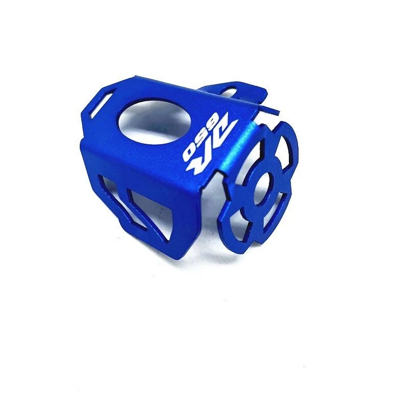 Protector de cadena de pinza de freno de rejilla de radiador azul para Suzuki DR650/SE Foto 3 de 4