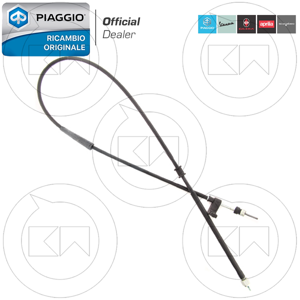 Filo Kabel ÜBertragung KilometerzäHler Original Piaggio Beverly 125 Tourer 2009-image