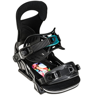 Bent Metal Forte Damen Snowboardbindung Schnallenbindung schwarz 2022 NEU