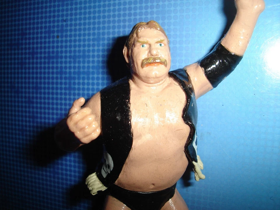 STAN HANSEN FIGURE HASBRO CUSTOM WWF WWE LOT WRESTLING RARE COLLECTIBLE NJPW - Image 2 of 4