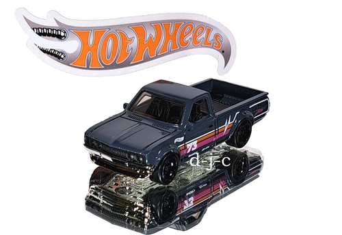 2024 Hot Wheels Multi-Pack Exclusive Datsun 620 Truck Gray Loose - Picture 3 of 4