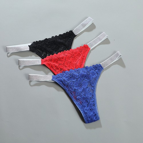 Women Lace Panties Lingerie G-String Underwear Sexy T-Back Thong Briefs Summer - Picture 7 of 31