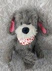 Giggle Scape Schnauzer Puppy Dog Gray Heart Bandana Target 18" Plush Stuffed Toy