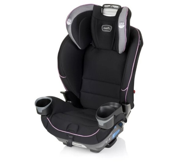 Evenflo EveryFit 4 in 1 Convertible Car Seat 39312380 Augusta New Exp. 01/2032