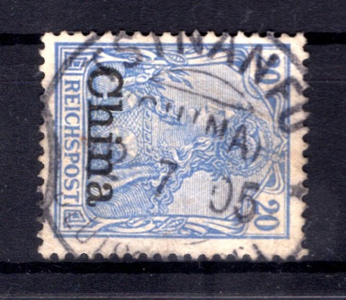 China 18 Ideal TSINANFU Gest. (AA7626)