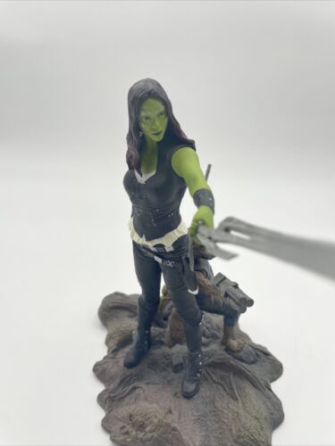 RARE Diamond Select Marvel Gallery G.O.T.G. Vol. 2 Gamora & Rocket Statue OHNE BOX