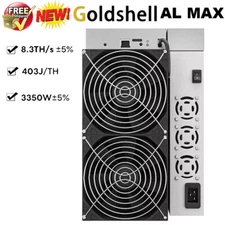 Goldshell AL MAX Crypto Miner Powerful 8.3Th/s 3350W Power for ALPH Coins Aleph