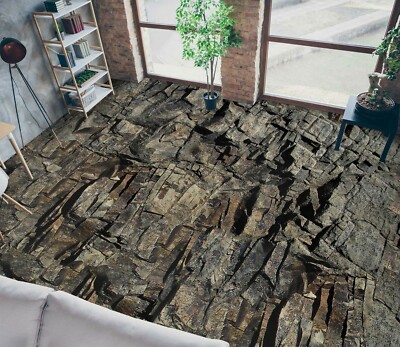 3D Rock Stone 0977NA Floor WallPaper Murals Wall Print 5D AJ WALLPAPER AU Fay
