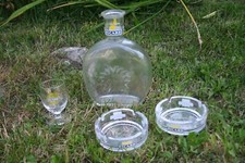 objets publicitaires ricard carafe cendriers verre momie