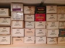1980 -1991 Baseball Complete Sets - Bowman, Donruss, Fleer, Topps, Score 