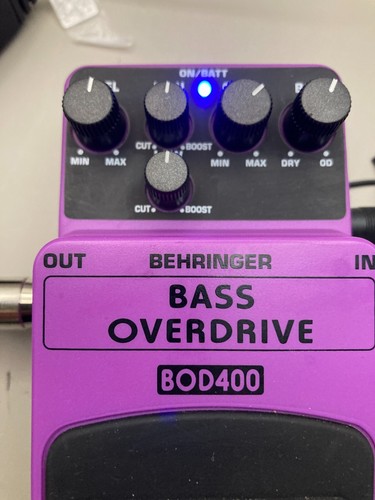 BEHRINGER BOD400 BASS OVERDRIVE - Picture 3 of 11