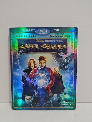 The Sorcerer's Apprentice (Blu-ray/DVDComboPk, 2010) WITH SLIPCOVER 