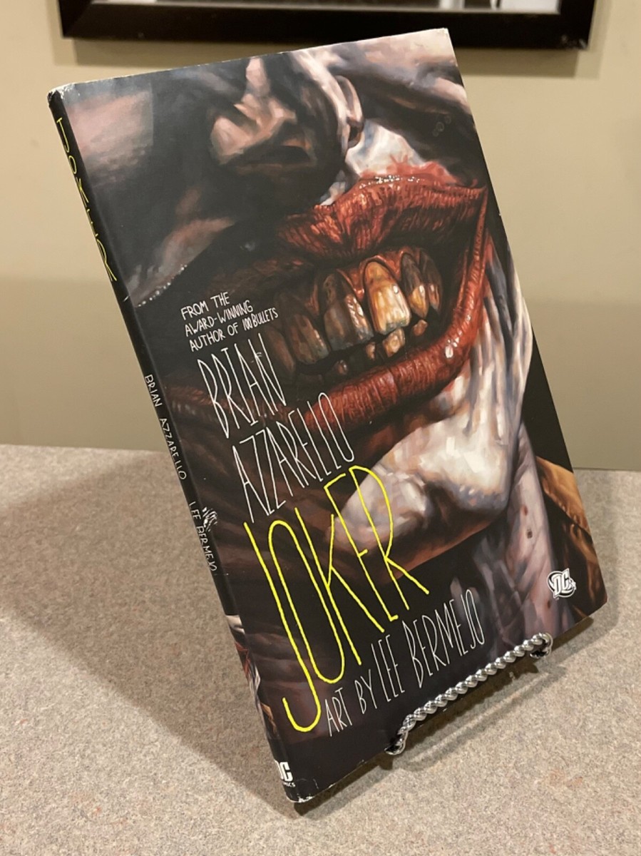 Joker by Brian Azzarello (DC Comics 2008 Hardcover Graphic Novel
