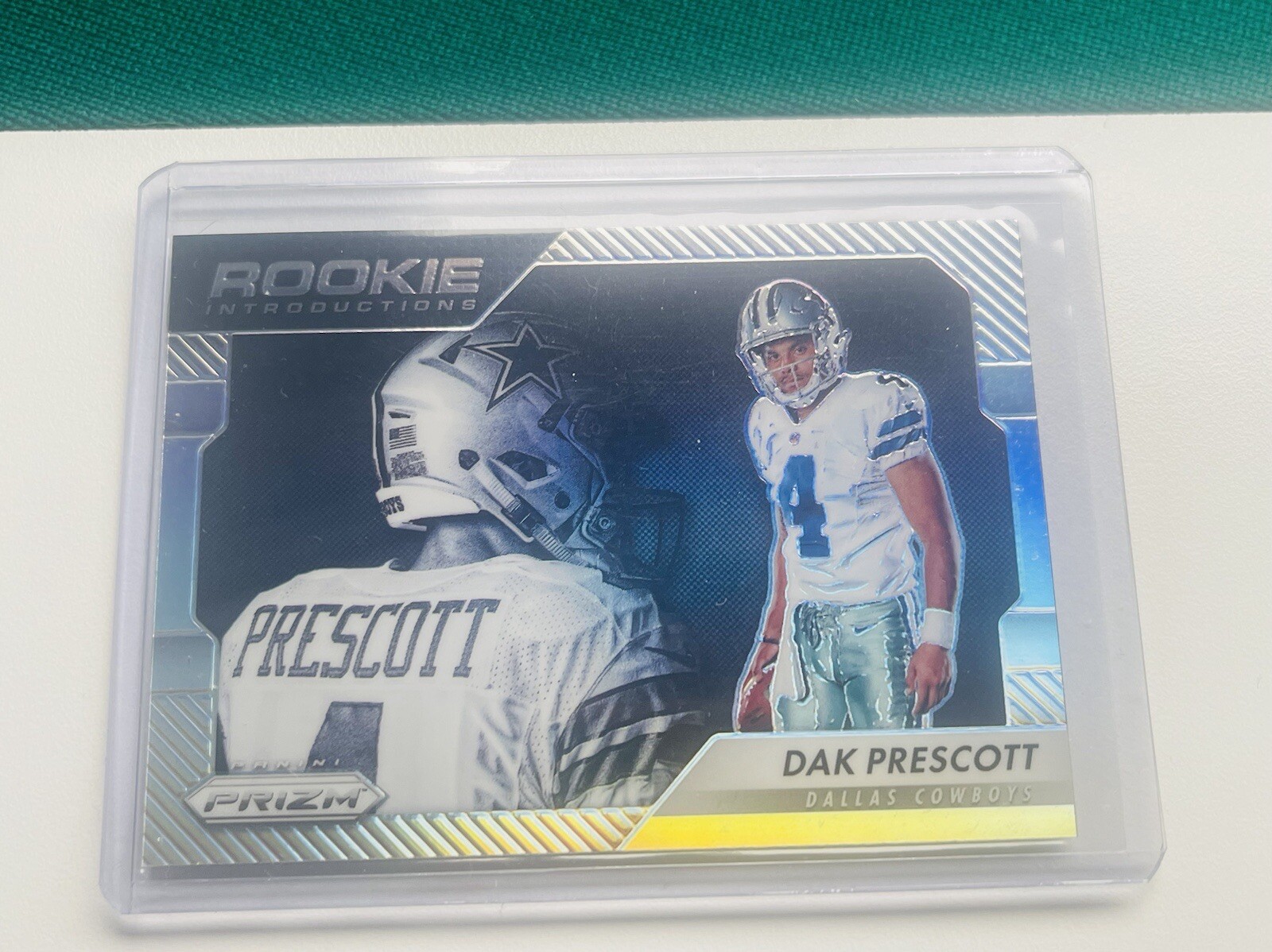Dak Prescott 2016 Panini Prizm Rookie Introductions REFRACTOR Rookie #22 (4518)