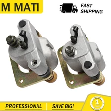 Rear Brake Calipers & Pads for Polaris Sportsman 500 800/X2 500 700 800 RZR 800