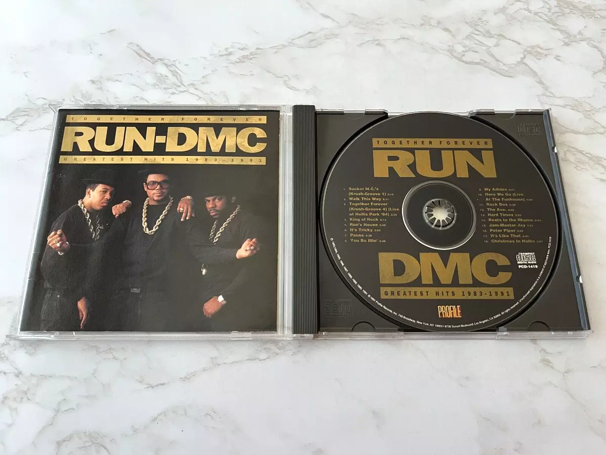 Run D.M.C. Greatest Hits 1983-1991 CD ORIGINAL 1991 Profile PCD-14119 My  Adidas