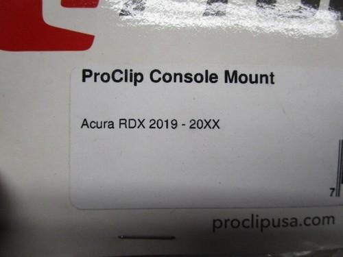ProClip CONSOLE CENTER MOUNT 835435 FOR FITS ACURA RDX 2019-2025 - Photo 3 sur 10