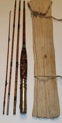 1 piece bamboo fishing pole Handmade Tonkin Casting Rod, 5'6'' 7' Ultra-Light (UL) Action Pole, 3A Cork Handle & Walnut CNC Reel Seat, Vintage Artisanal Finesse and ferrules will be used Bamboo Fly Parabolic Fishing Rod