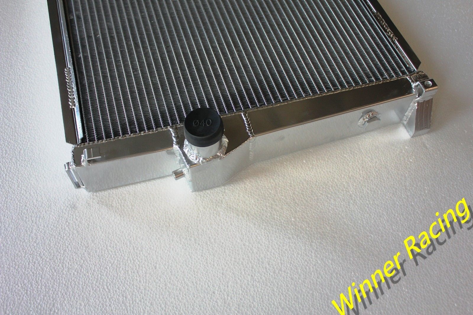 E30 Rear Mount Radiator Aluminum Radiator For BMW 3 E30 320i/ 325i/325ix M20B20/M20B25 AT 1987 ...
