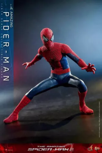 Hot Toys MMS658 The Amazing Spiderman 2 1/6 The Amazing Spiderman En Stock Nuevo - Imagen 7 de 8