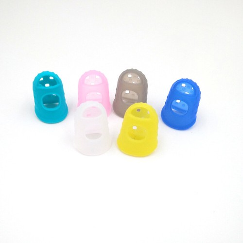 25 PIEZAS Protectores Protectores de dedos de guitarra Selecciones de guitarra personalizadas Protector de punta de dedo - Imagen 8 de 11