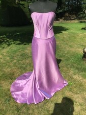 Beautiful Purple shot evening dress size 10.12