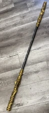 Monkey King Staff 53” Kungfu Gold Metal  Wushu Sticks 1:1