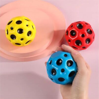 High Bouncing Ball Space Ball Bouncy Ball Outdoor Throw Catch Moon Jump Ball
