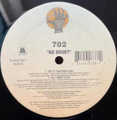 NO DOUBT レコード　US original 美品 702 / No Doubt 12