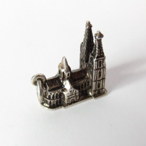 VINTAGE CHARM 800 SILBER COLN KÖLNER DOM 14MM HOCH - Bild 2 von 4