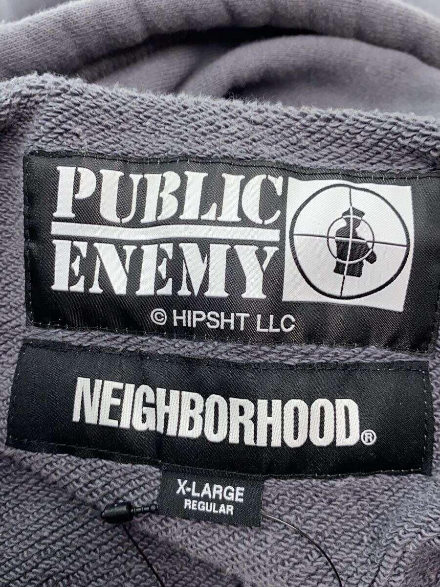 NEIGHBORHOOD♡ NH X PUBLIC ENEMY . SWEATPARKA LS BUY-232UWNH-CSM01-ROOTED-