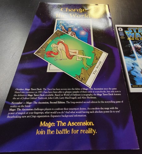 Star Wars Heir to the Empire (1995) #1 SIGNED by Timothy Zahn with Notarized WOS - Picture 9 of 11