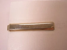 1-5/8" Smooth Finish Gold Tone Vintage ANSON Tie Bar Clip simple design
